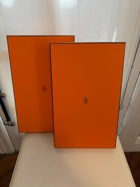 Hermès Orange Signature Box Set - Bundle of 2 boxes